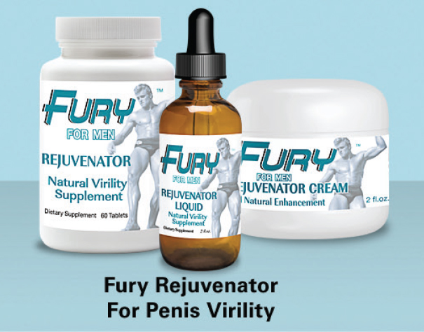 Fury Rejuvenator For Penis Virility